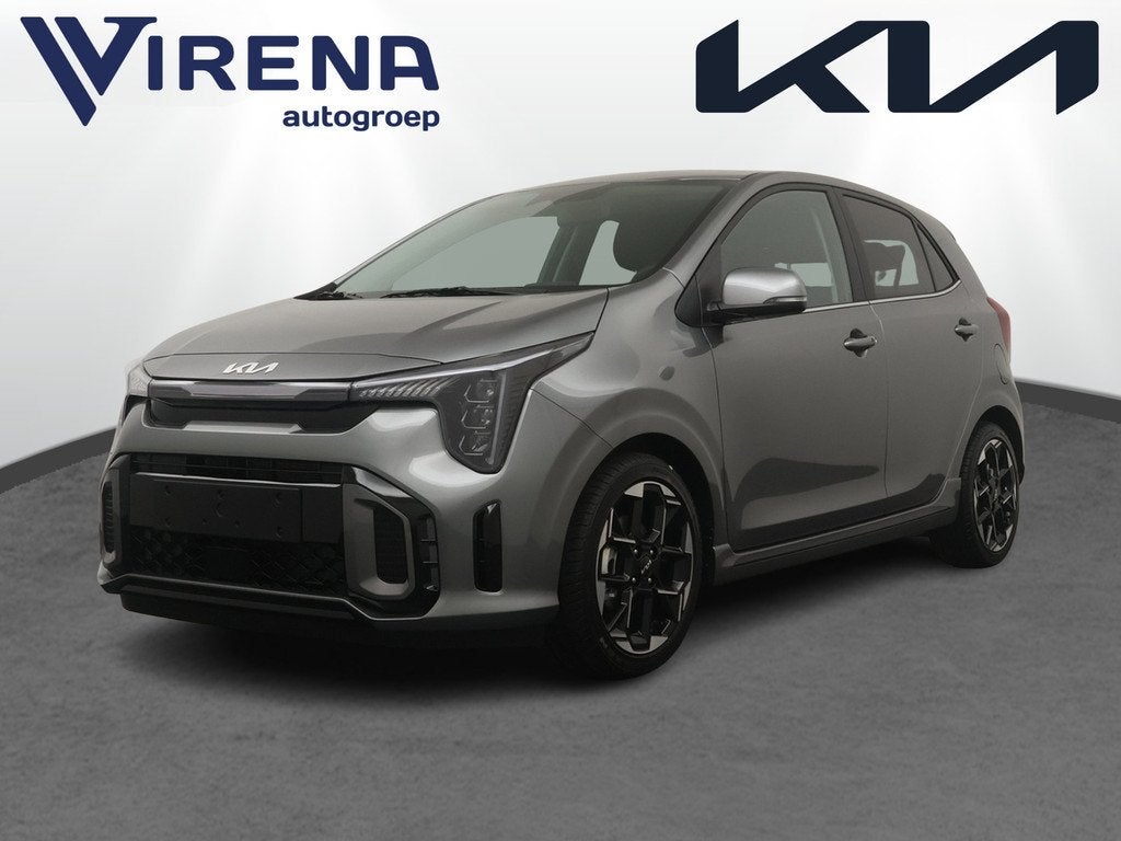 Kia Picanto 1.0 GDi GT-Line 2.000, - INRUILPREMIE - Schuif/k, Auto's, Kia, Voorwielaandrijving, Automatische klimaatregeling, Zwart