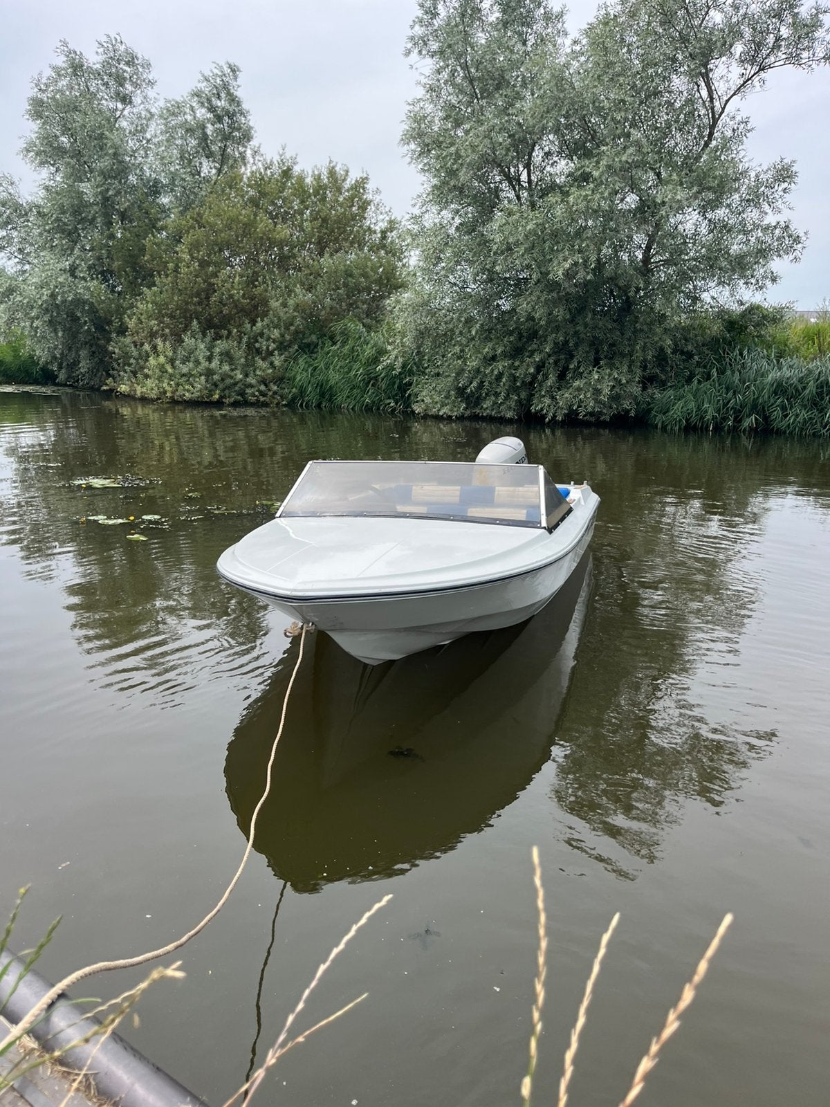 Beekman select 400 met 50 pk Honda en trailer, Ophalen, Zo goed als nieuw, Motor en Techniek