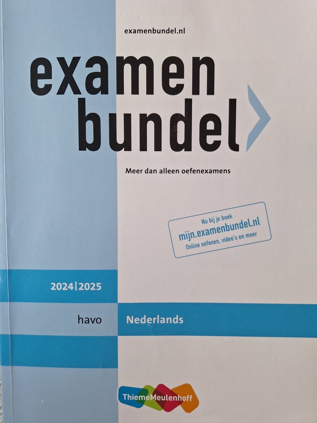 Examenbundel Nederlands HAVO 2024/2025, Boeken, Schoolboeken, Ophalen of Verzenden, Nieuw, HAVO, Nederlands