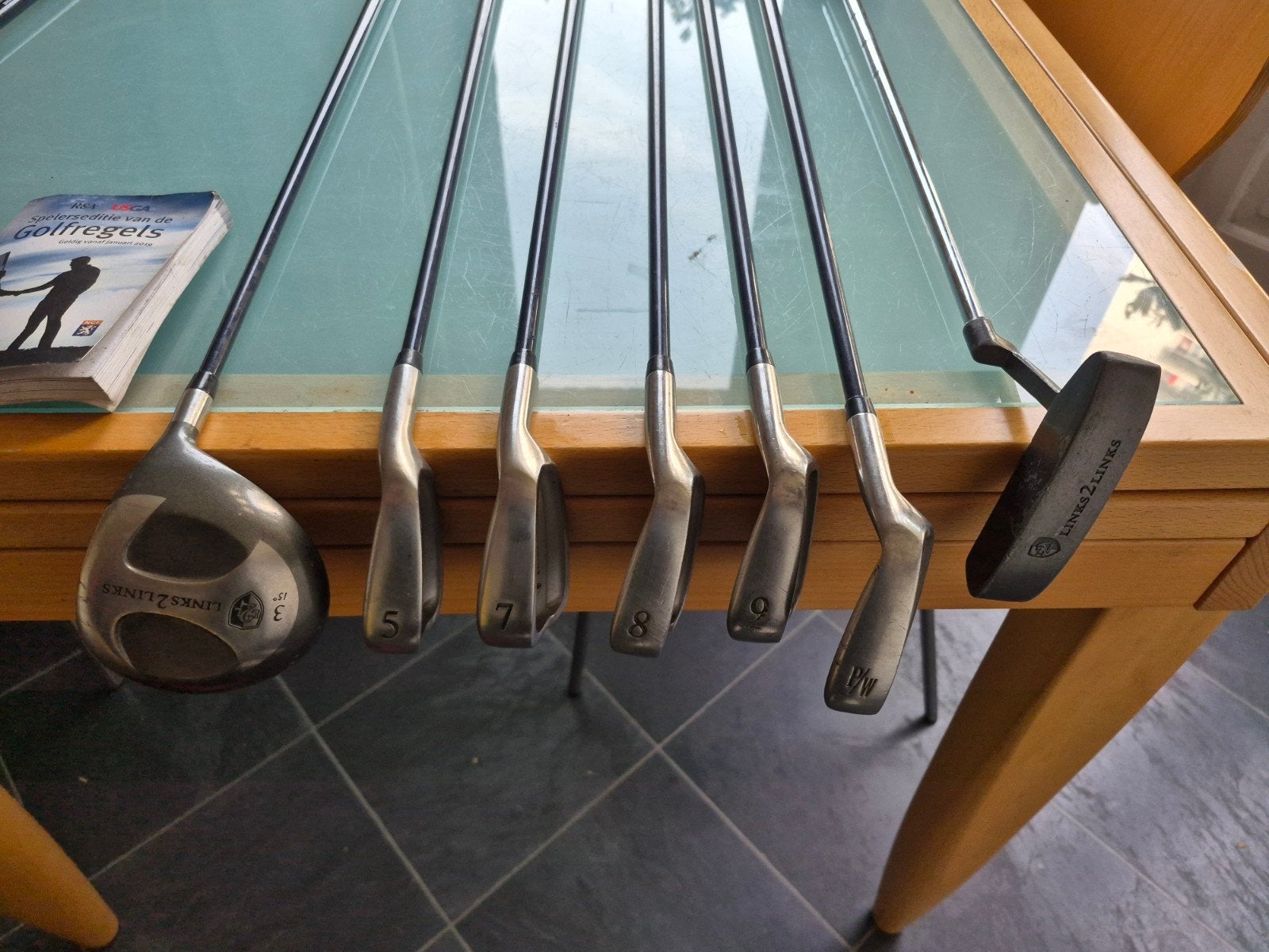 Dames Golfset met opbergtas, Ophalen, Gebruikt, Set, Overige merken