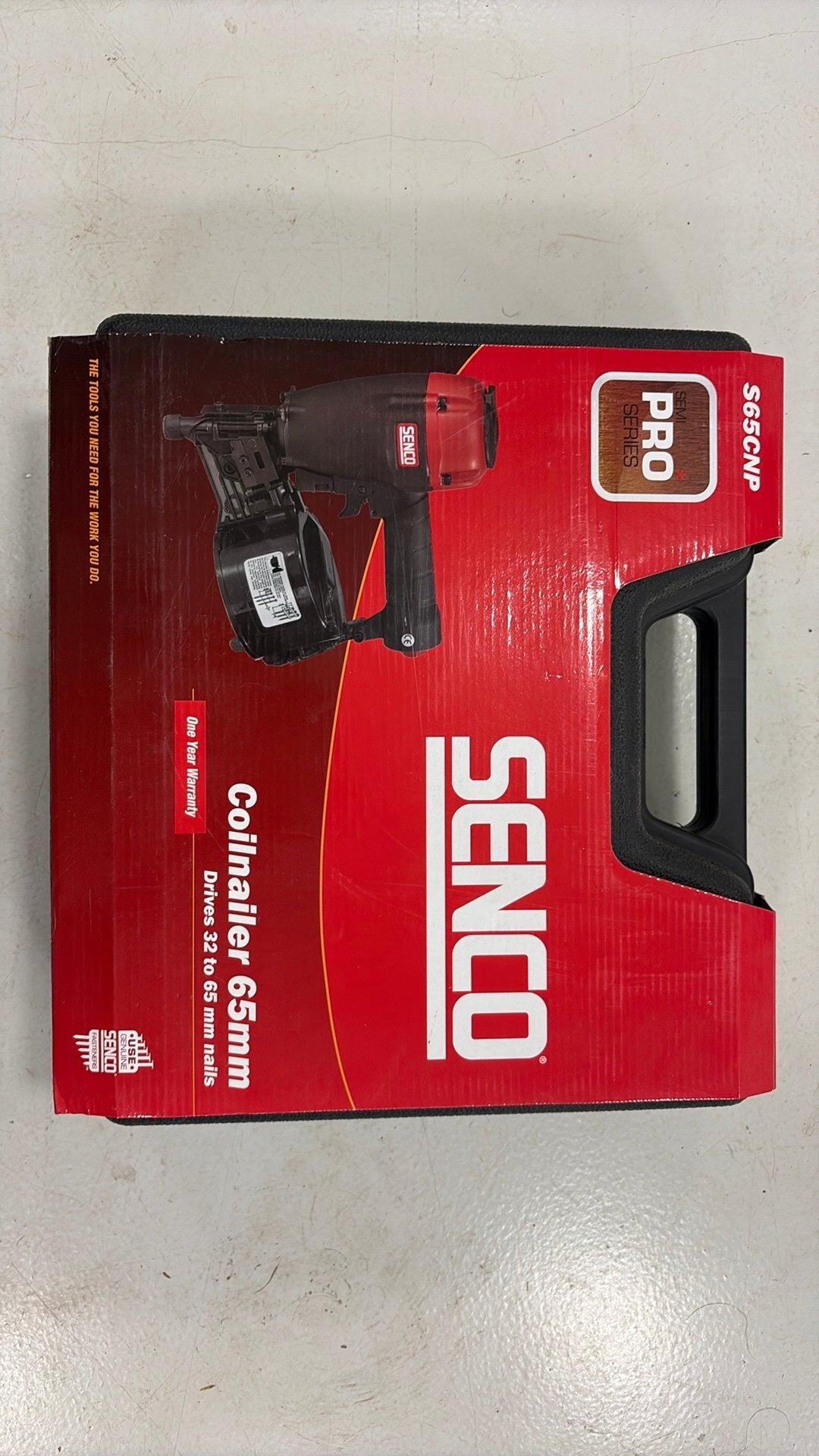 Senco coilnailer S65CNP, Ophalen of Verzenden, Zo goed als nieuw
