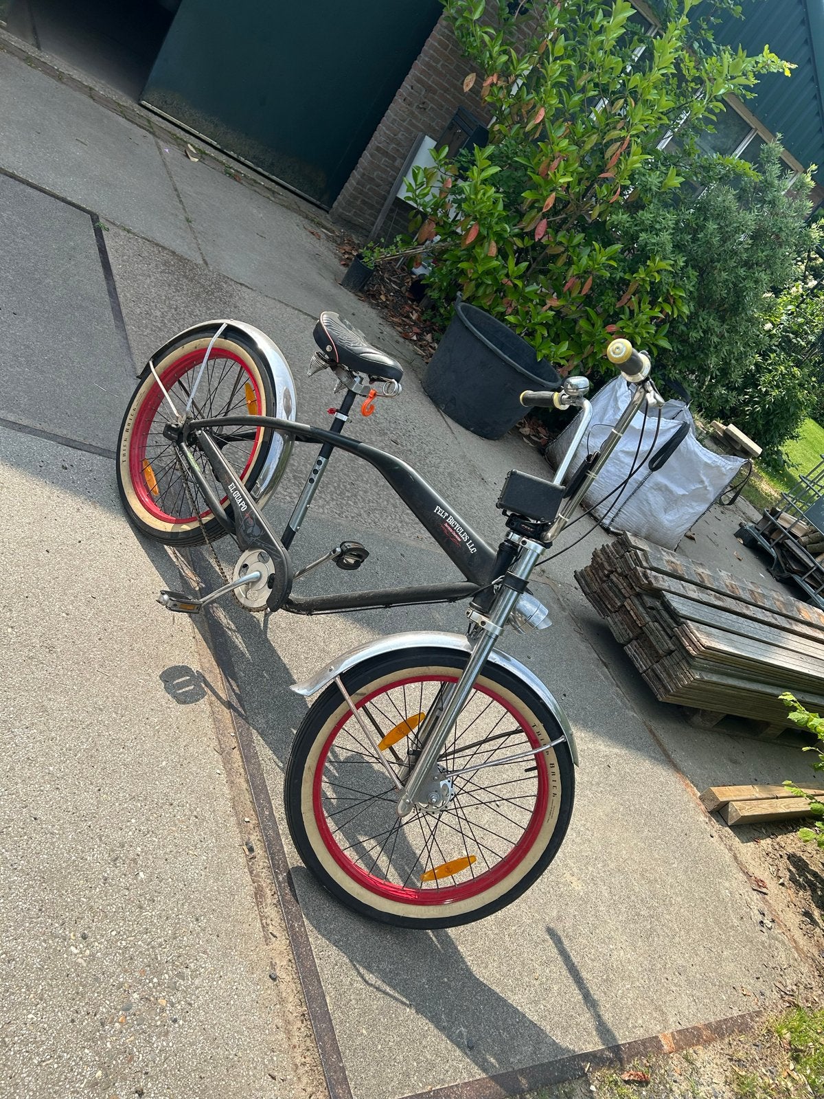 Felt el guapo chopper fiets, Ophalen, Terugtraprem, Gebruikt, Staal
