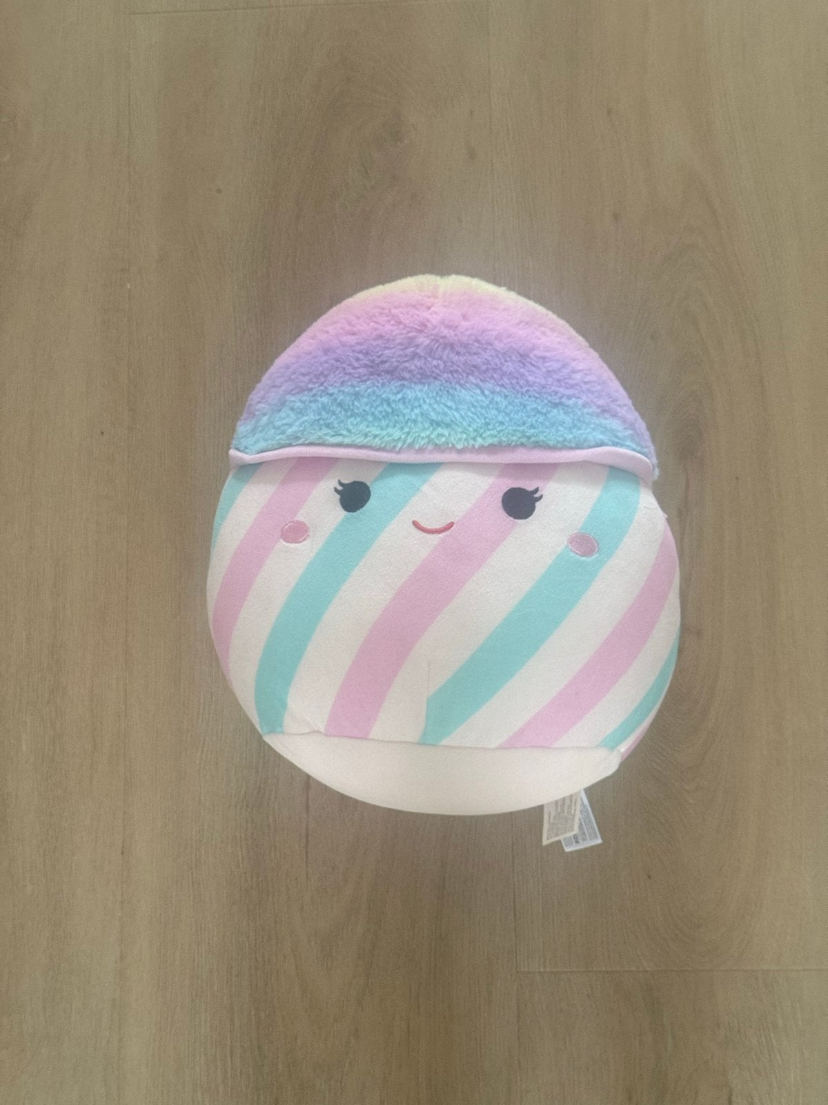 Squishmallow regenboog ijsje knuffel, Overige karakters, Overige typen, Ophalen of Verzenden, Middelgroot (20 tot 80 cm)