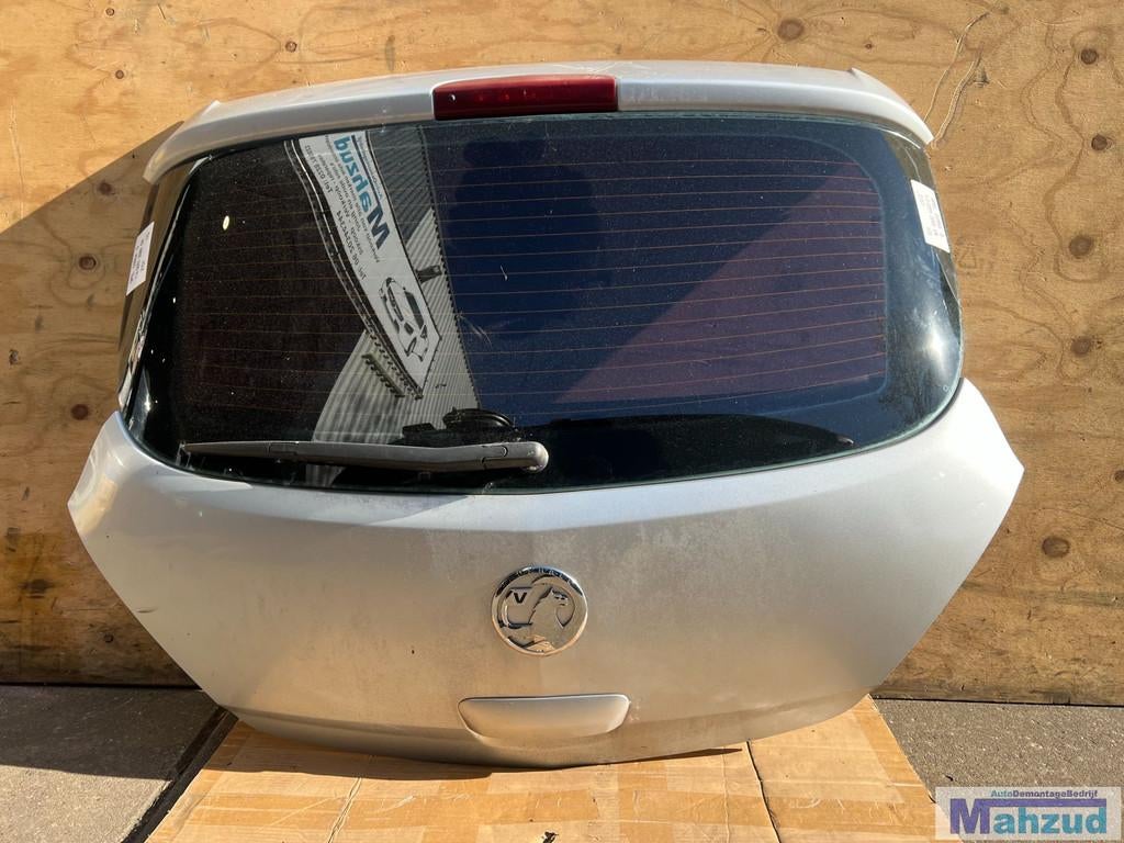 OPEL CORSA D 3DEURS Zilver Z157 Achterklep 2006-2013, Auto-onderdelen, Gebruikt, Deur, Opel Automobile GmbH, Ophalen of Verzenden