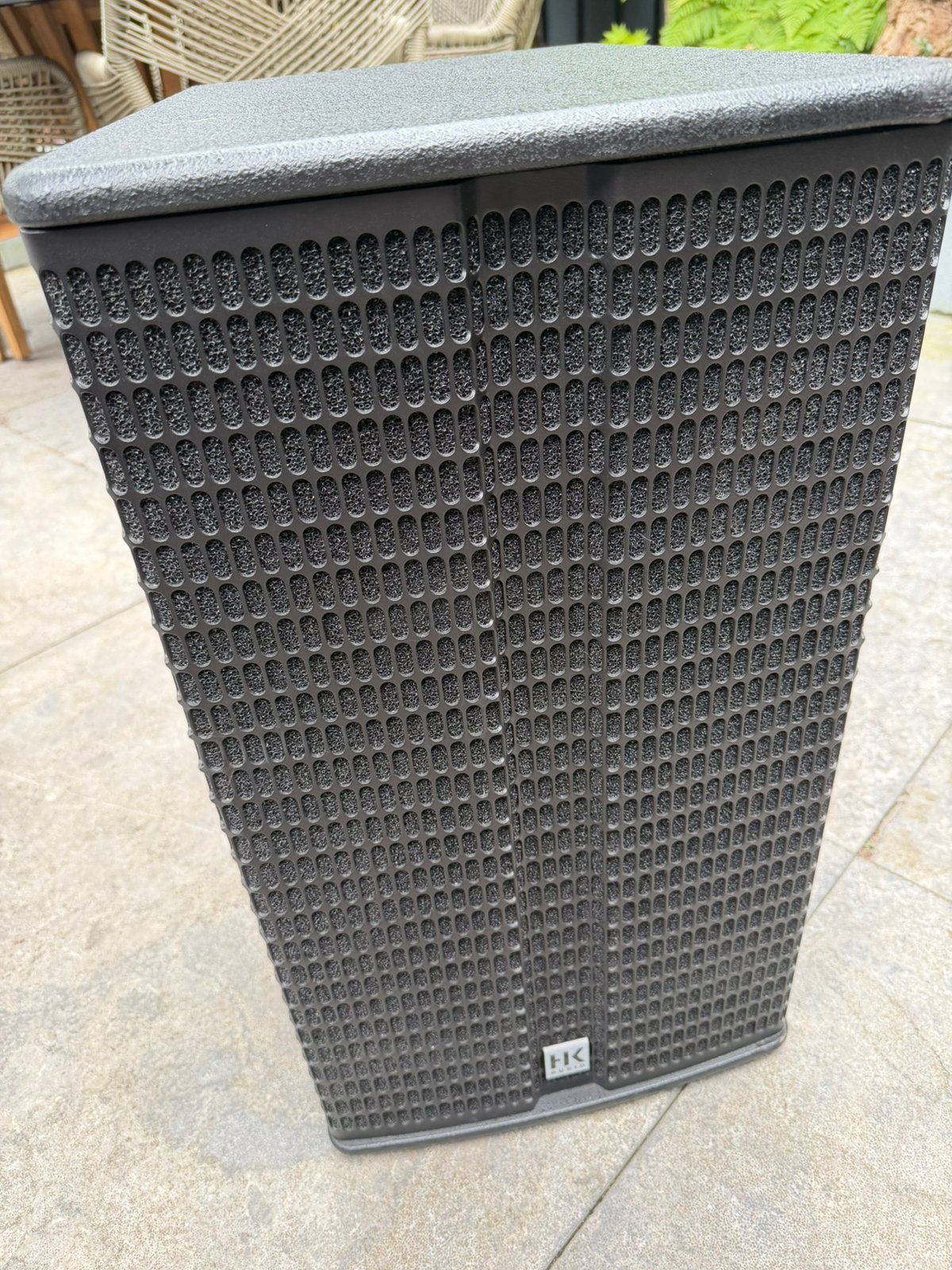 Set actieve hk linear 3 112 fa. incl statieven & hoezen, Ophalen, Zo goed als nieuw, 1000 watt of meer, P.A.