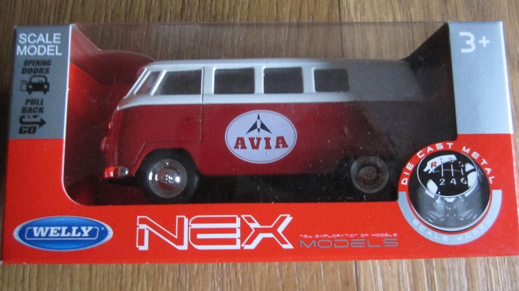 Welly Nex VW bus en truc  schaalmodel Nieuw ., Ophalen of Verzenden, Nieuw