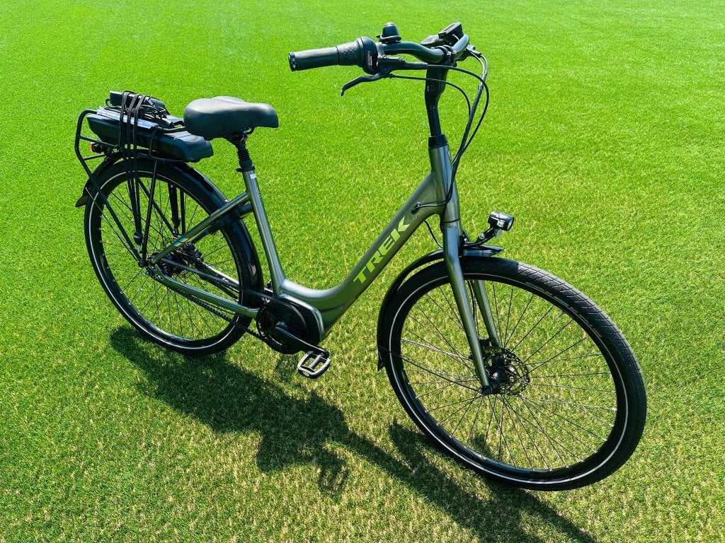 Trek um 4+ elektrische damesfiets belt drive, Niet ingevuld, Gebruikt, Niet ingevuld, Ophalen of Verzenden
