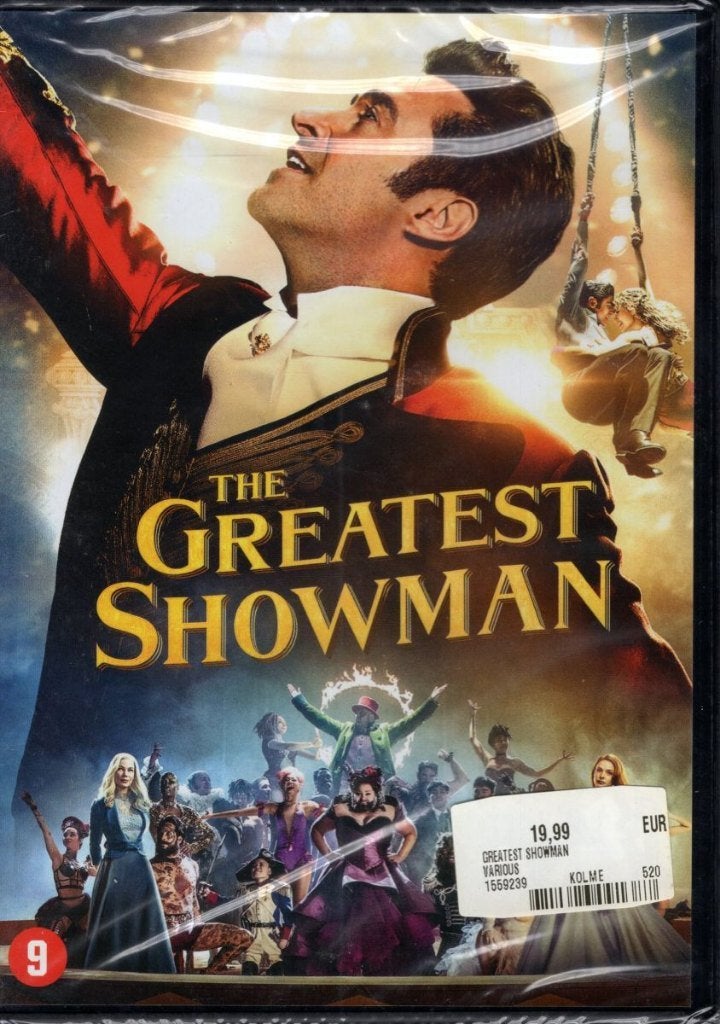 The Greatest Showman - DVD - nieuw in seal - NL uitgave, Cd's en Dvd's, Alle leeftijden, Verzenden, Nieuw in verpakking