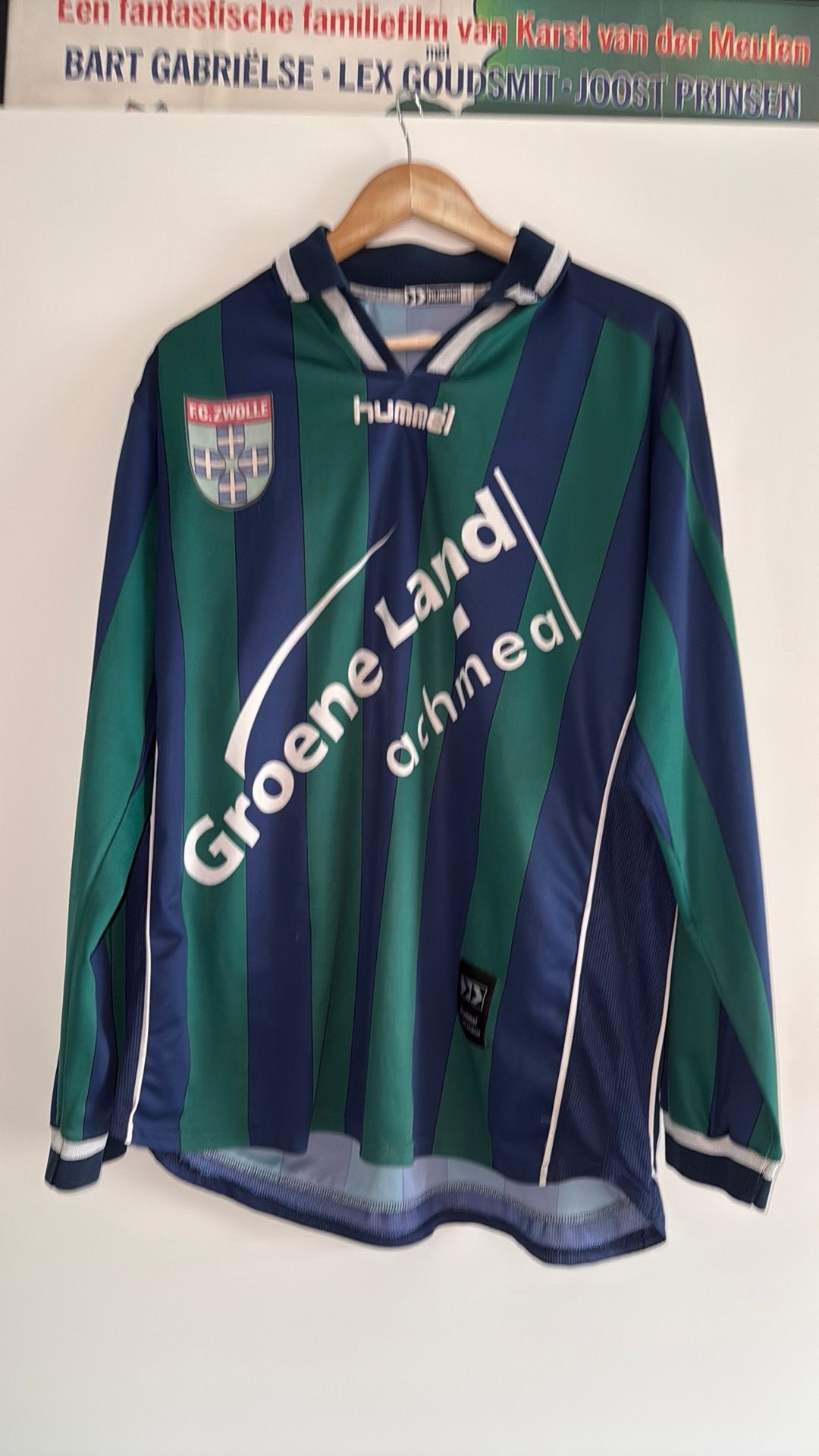 Fc zwolle matchworn 1999-2000 Remco Schol, Maat XL, Ophalen of Verzenden, Zo goed als nieuw, Shirt