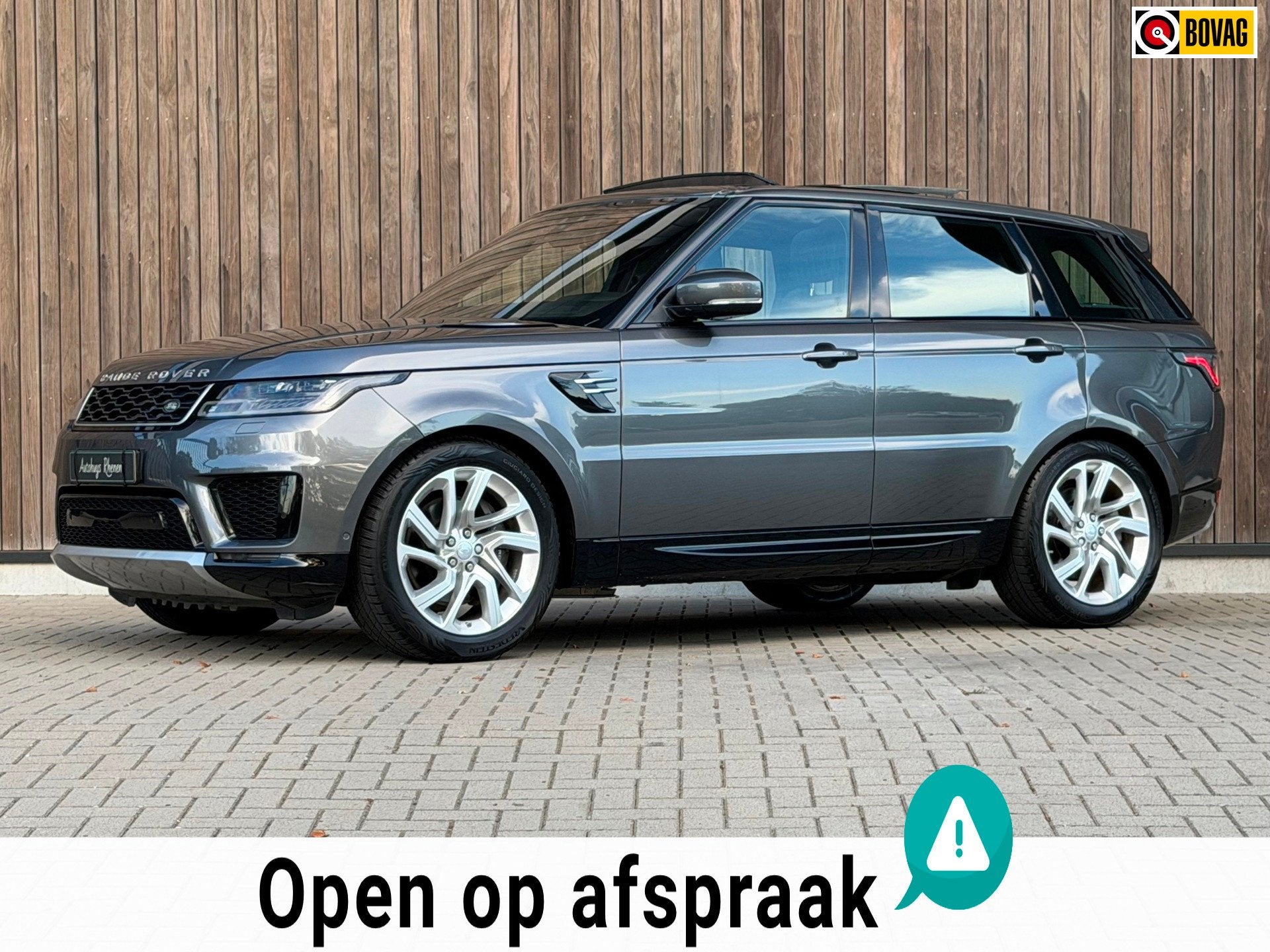 Land Rover Range Rover Sport 2.0 P400e HSE|PLUG-IN|PANO|, Automaat, 404 pk, Gebruikt, Zwart