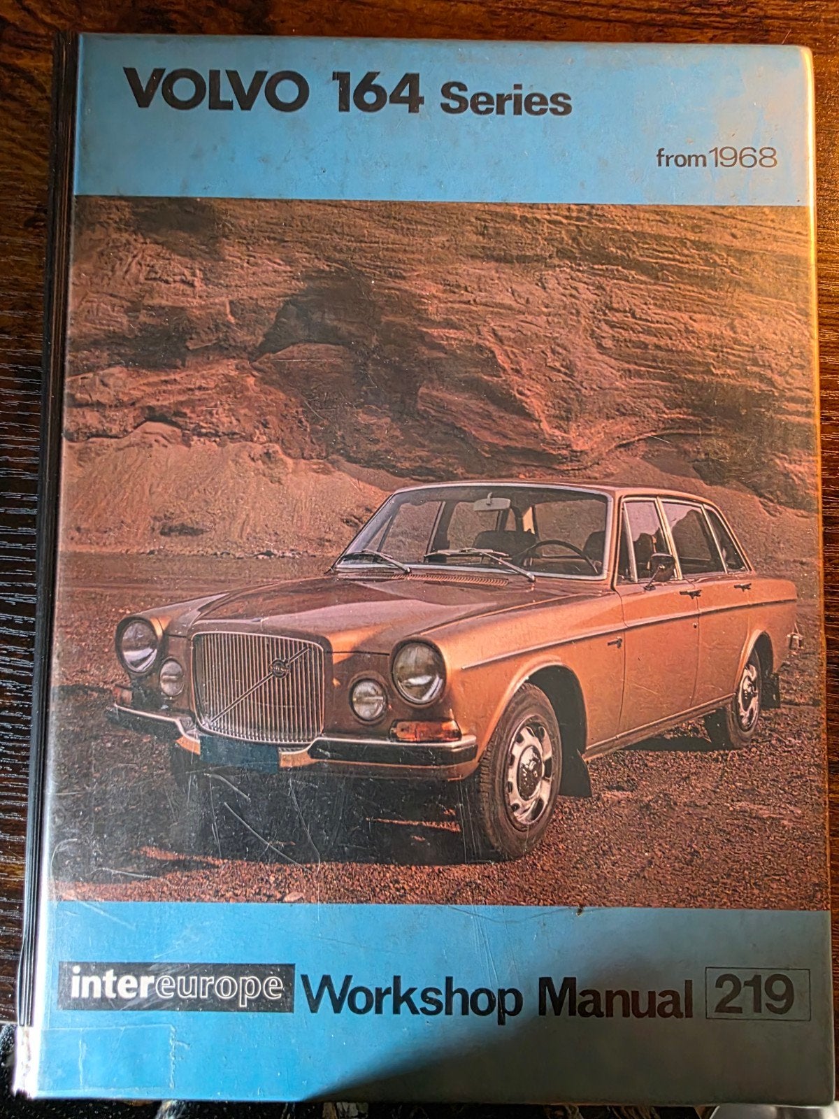 Volvo 164 Series gedrukt werkboek, Auto diversen, Ophalen of Verzenden