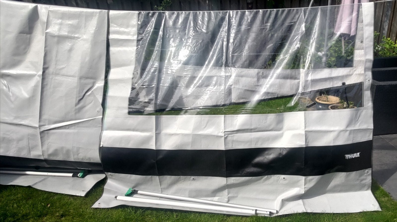 Thule Omnistor zijwanden en voorwand voor luifel, Caravans en Kamperen, Ophalen of Verzenden, Gebruikt
