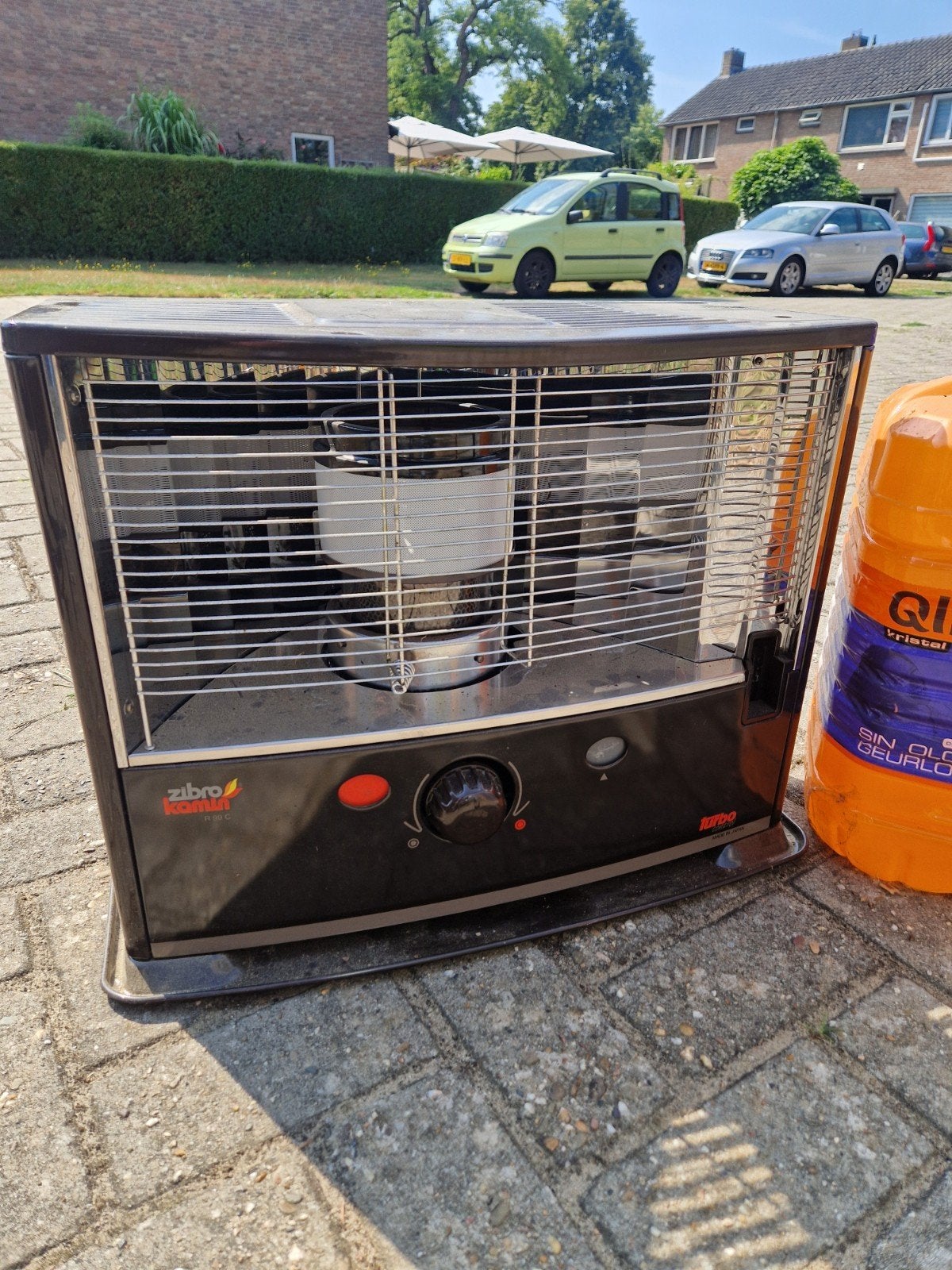 Zibro Kamin Turbo petroleumkachel met brandstof, 30 tot 80 cm, Gebruikt, Kachel, Minder dan 60 cm