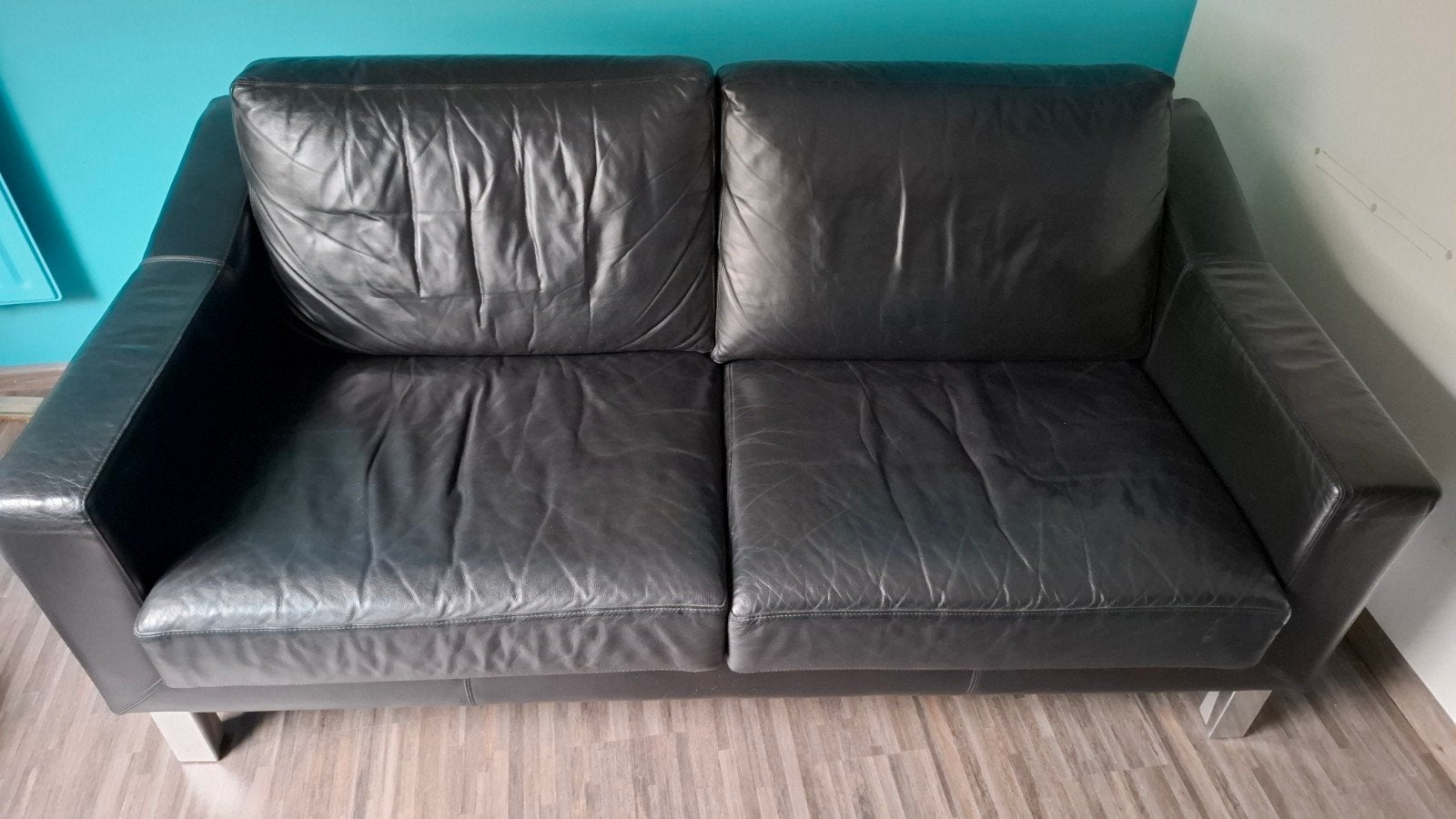 Leolux Antonia 2 zits, Ophalen, Gebruikt, 150 tot 200 cm, Tweepersoons
