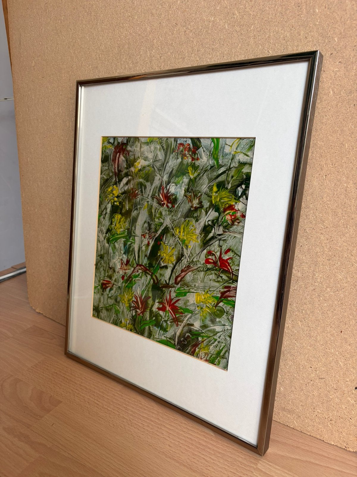 Schilderij met lijst, Ophalen