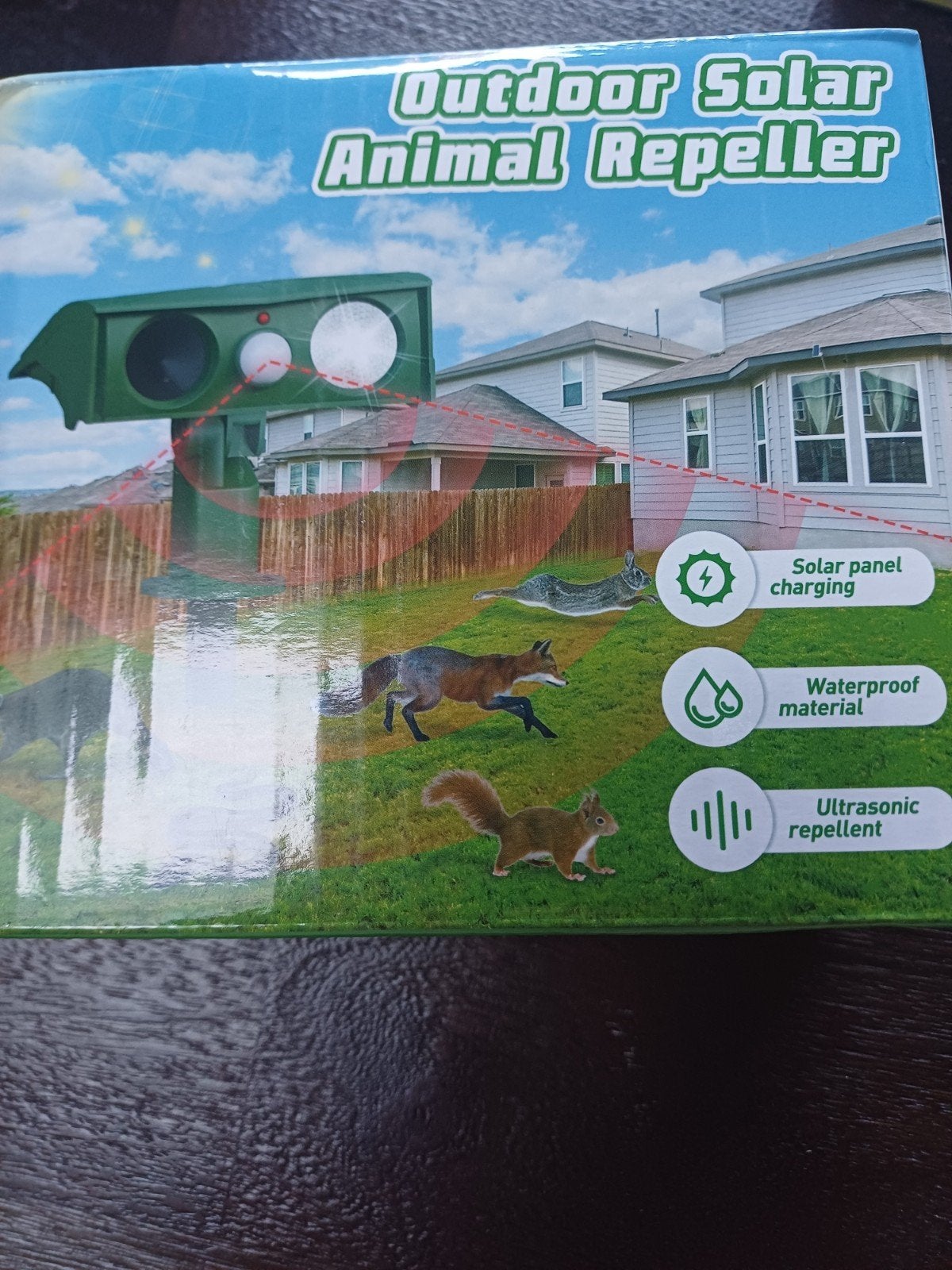Outdoor Solar Animal Repeller - Nieuw in doos, Ophalen of Verzenden, Nieuw, Ongediertebestrijding