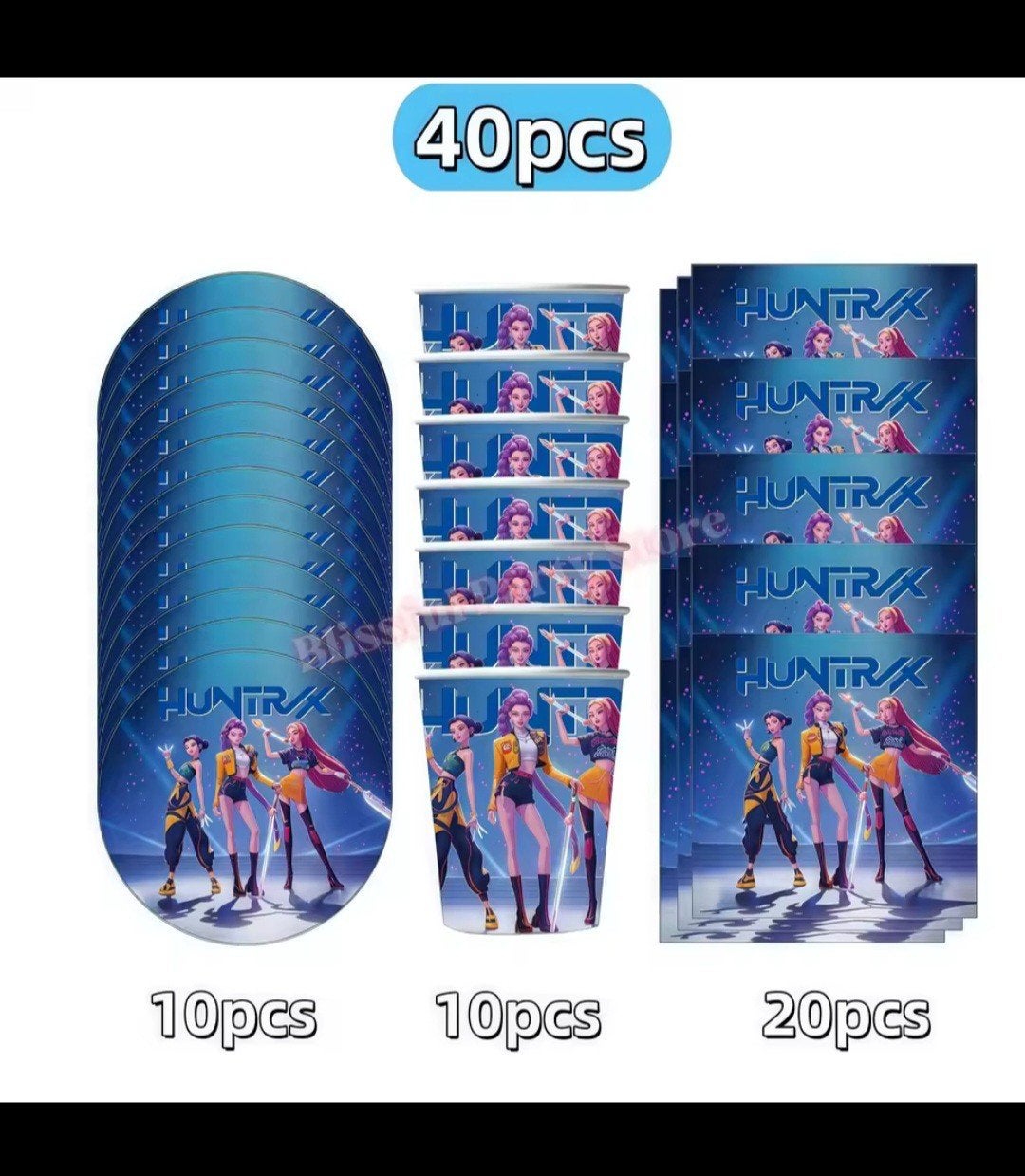 Kpop set, Ophalen, Versiering