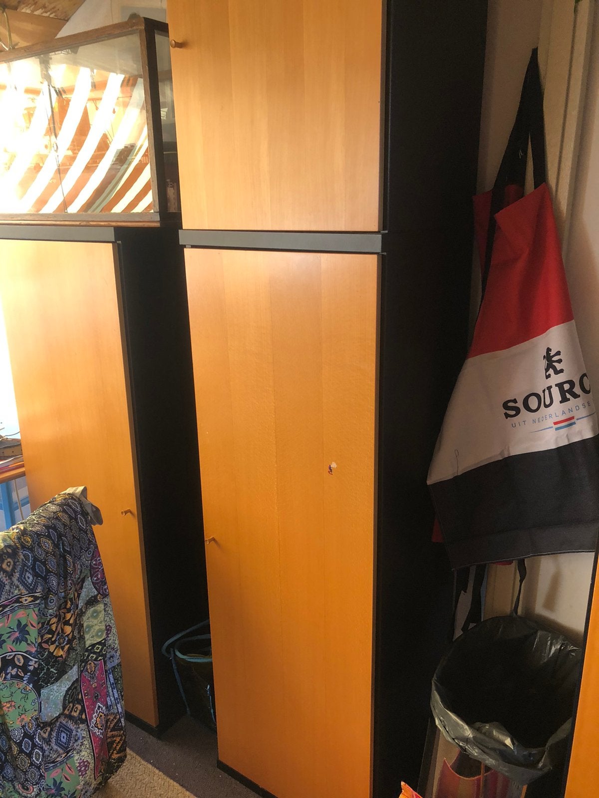 Leg kast., Huis en Inrichting, Kasten | Kledingkasten, Ophalen, Zo goed als nieuw, 25 tot 50 cm, 200 cm of meer