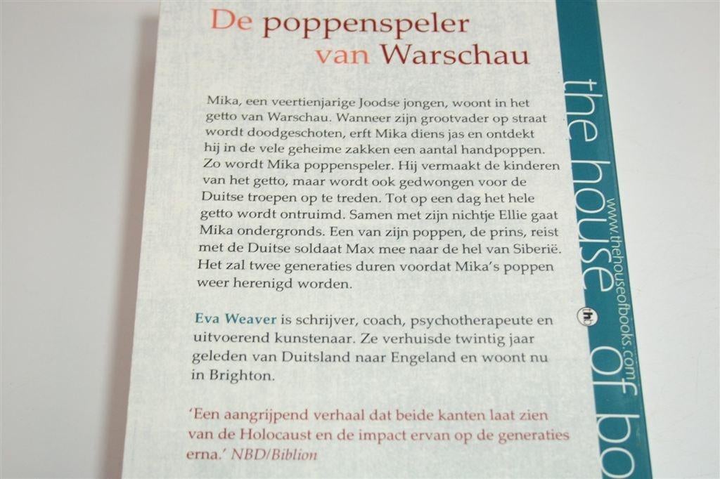 Poppenspeler van Warschau — Roman over Hoop in Getto WO2, Ophalen of Verzenden, Tweede Wereldoorlog, Gelezen, Overige onderwerpen