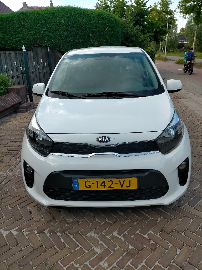 Kia Picanto 1.2 Cvvt 84pk Aut 5-zits 2019 Wit, Auto's, 83 pk, 4 cilinders, Wit, Origineel Nederlands