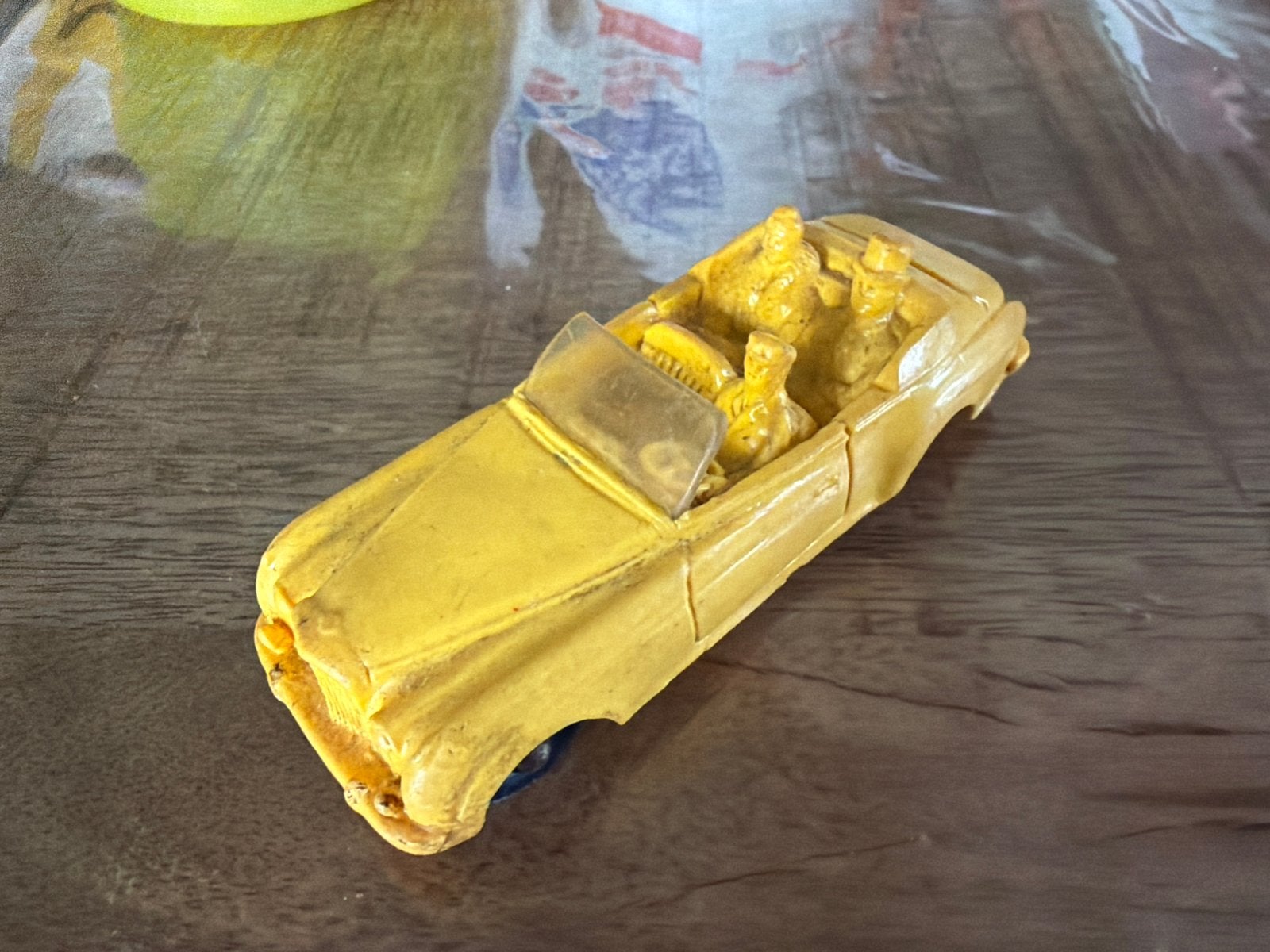 Tomte 1/43 Bentley Cabriolet - Vintage Speelgoedauto, Gebruikt, Auto, Ophalen of Verzenden, X