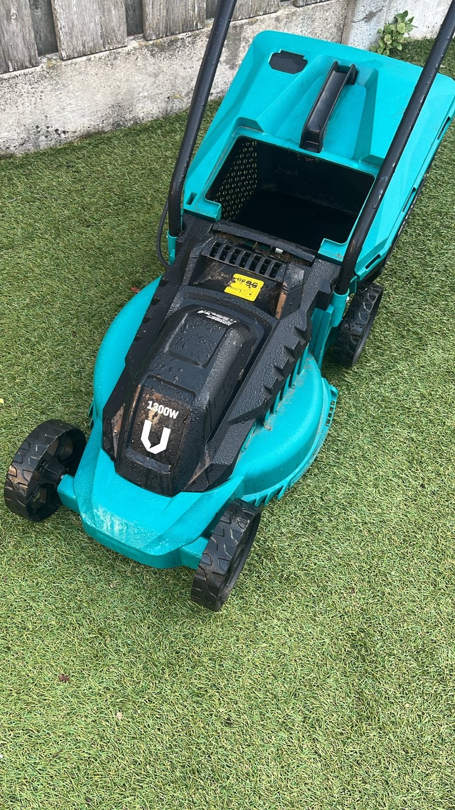Vonroc Elektrische Grasmaaier 1300W, Tuin en Terras, Cirkelmaaier, Gebruikt, Elektrische grasmaaier, Ophalen of Verzenden