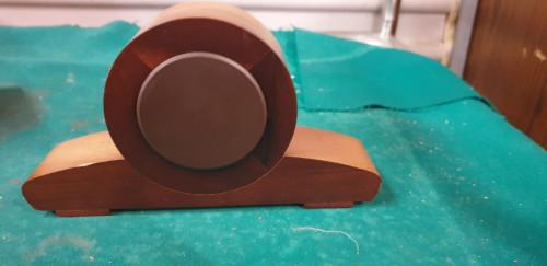 pendule van hout, Ophalen of Verzenden, 'T Olde Gre-j, Info@toldegrej.nl, Endepoelstraat 20f Didam