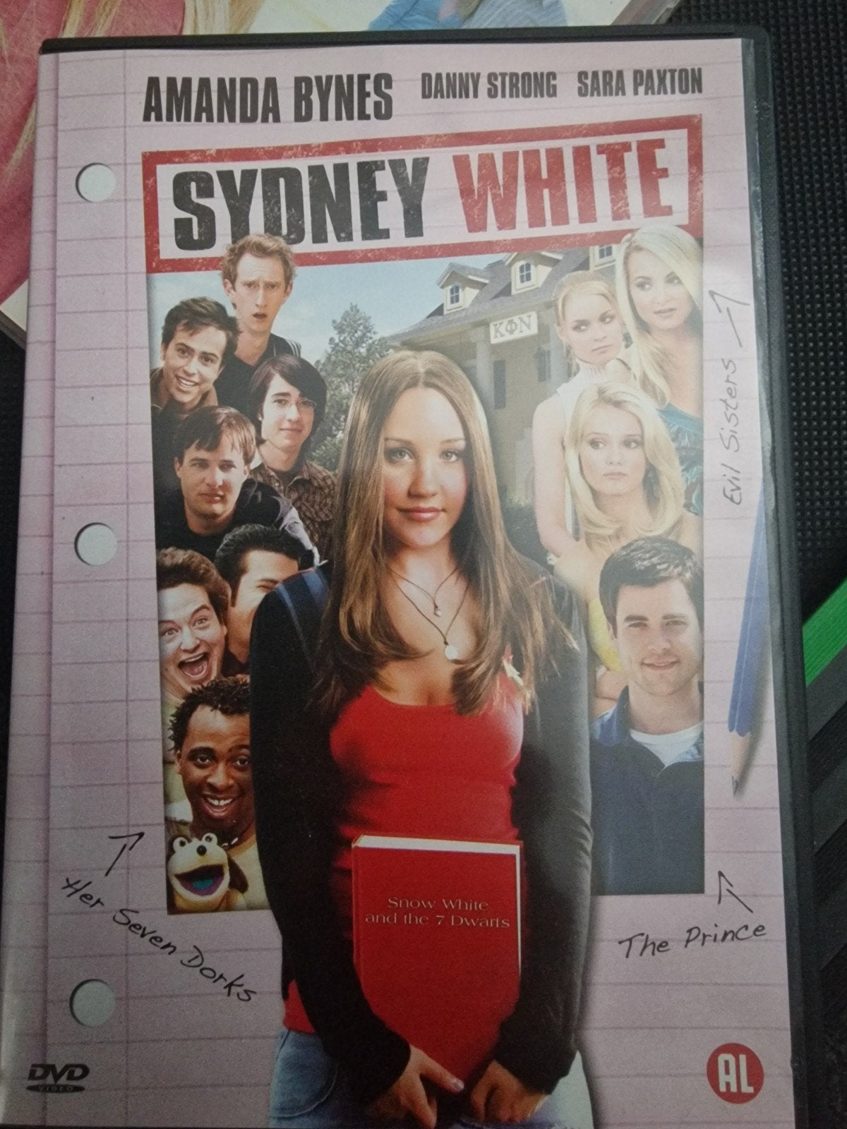 Sydney White DVD - Romantische Komedie met Amanda Bynes, Alle leeftijden, Nederlands, Romantische komedie, Ophalen of Verzenden