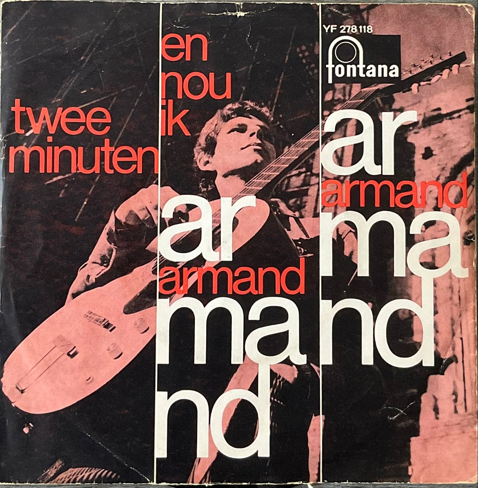 ARMAND - Twee minuten/En nou ik (NL’66) plaat HEEL MOOI, Verzenden, 7 inch