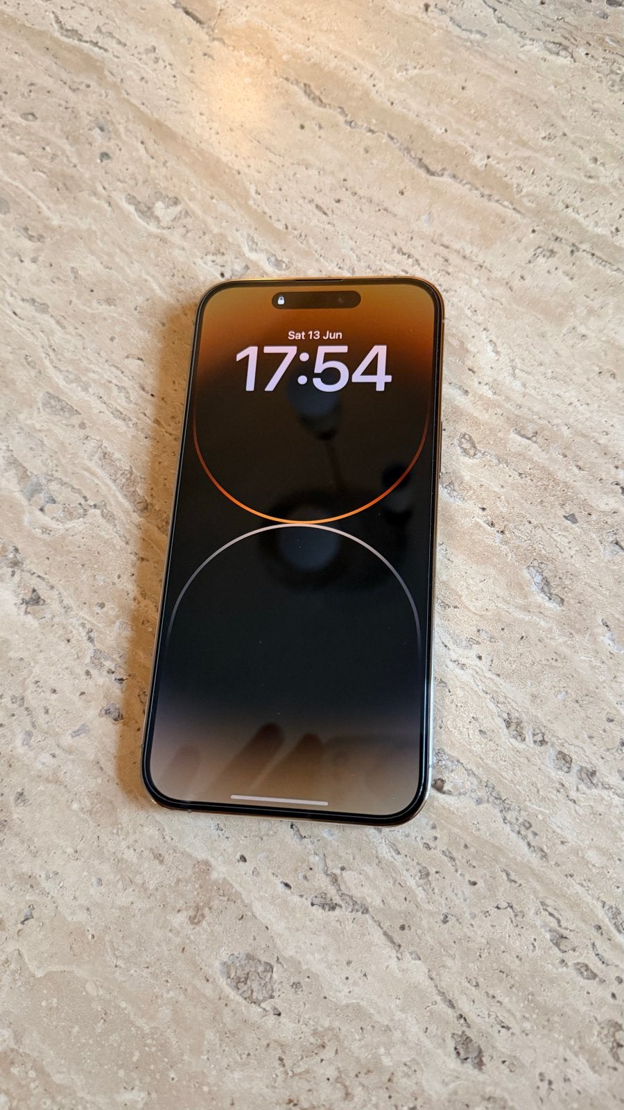 iPhone 14 Pro Max 128GB Goud met Moas Cover, Ophalen, 128 GB, Zo goed als nieuw, 82 %