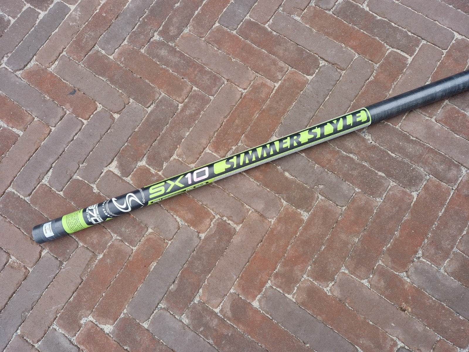 Simmerstyle SX10 - 370 mast - 100% carbon - base, Ophalen, Mast