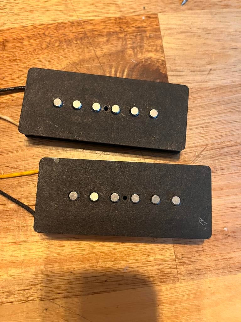 Vintage Alnico 5 Jazzmaster P90-stijl Pickups (8.7k/8.0k), Ophalen of Verzenden, Gebruikt, Solid body, Overige merken