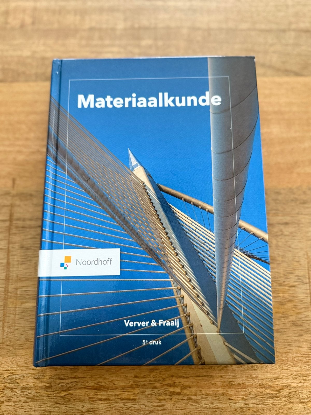 Materiaalkunde - Verver & Fraaij (5e druk), Boeken, Studieboeken en Cursussen, Ophalen of Verzenden, Beta, Nieuw, HBO
