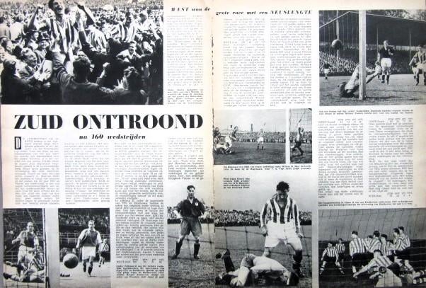 3 artikels voetbal 53-54 PSV Eindhoven Sparta Feijenoord HBS, Ophalen of Verzenden, Gebruikt, PSV, Boek of Tijdschrift