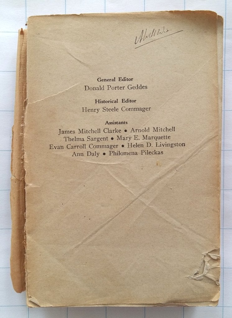 The Pocket History of the Second World War - H.S. Commager, Ophalen of Verzenden, Noord-Amerika, Henry Steele Commager, 20e eeuw of later