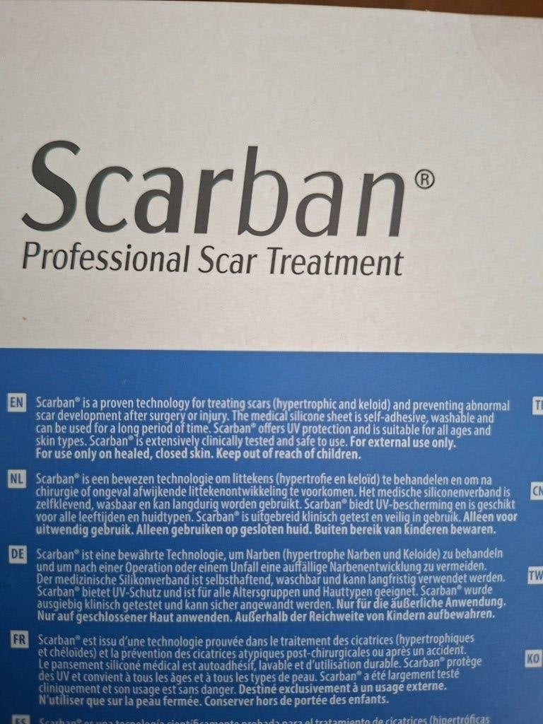 Scarban siliconenpleister, Ophalen of Verzenden, Nieuw