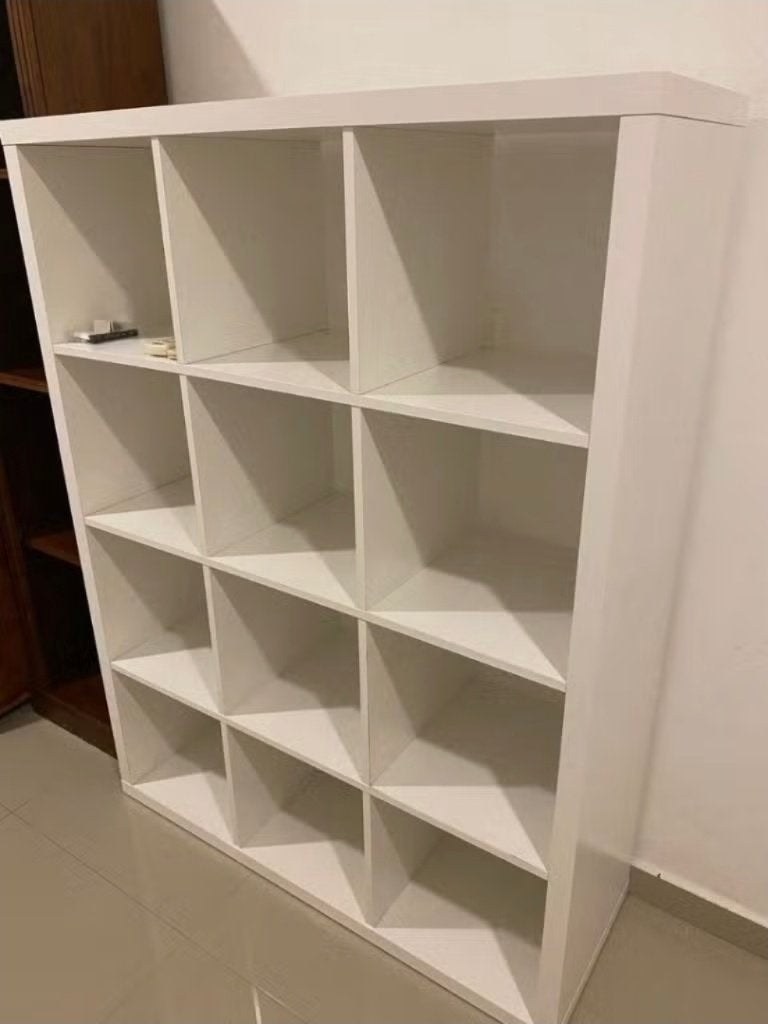 2x 12 vaks Kallax open kast vakkenkast 4x3 Wit Ikea, Ophalen, 100 tot 150 cm, 5 laden of meer, 100 tot 150 cm