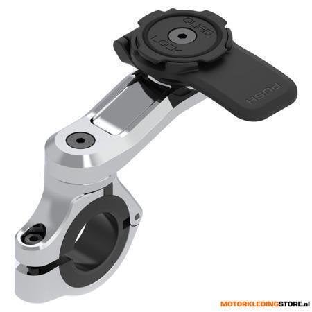 Quad Lock Pro Chrome Handlebar Mount, Zilver, Ophalen of Verzenden, Nieuw met kaartje