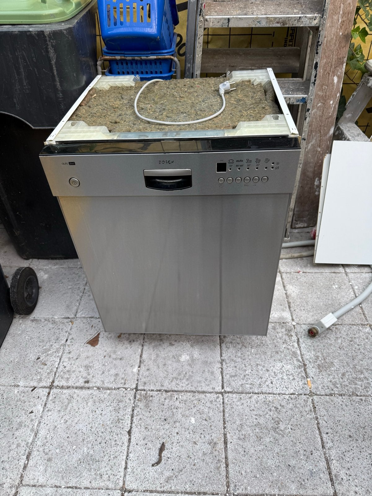 Bosch Vrijstaande Vaatwasser - Gebruikt, Witgoed en Apparatuur, Ophalen, Gebruikt, 60 cm of meer, Eco programma
