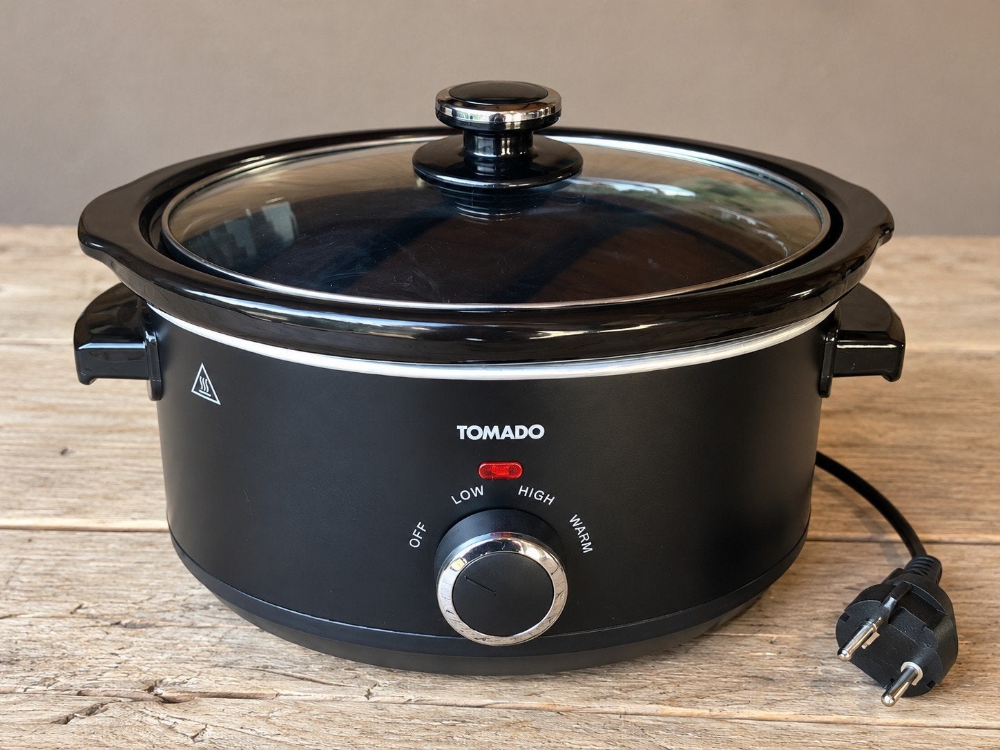 Tomado Slowcooker TSC3501B/01 - Slechts 1x gebruikt, Witgoed en Apparatuur, Ophalen of Verzenden, Zo goed als nieuw