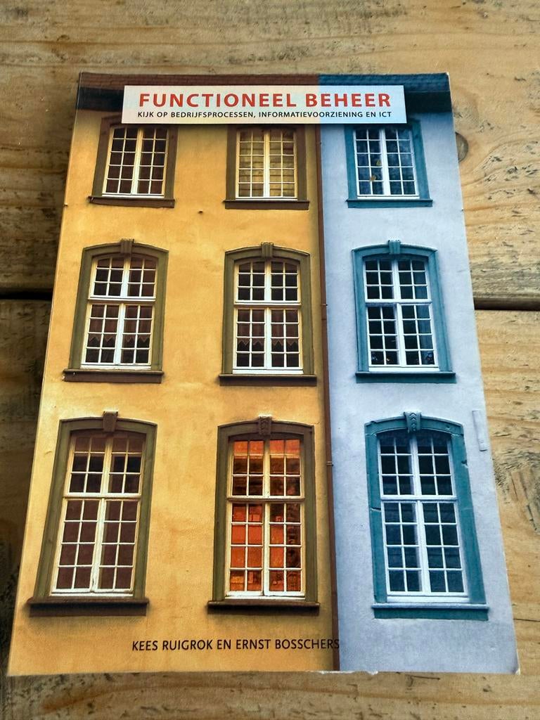 Functioneel Beheer - Kees Ruigrok & Ernst Bosschers, Boeken, Ophalen of Verzenden, Gamma, Gelezen, HBO