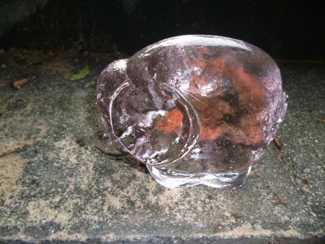 Kristallen Puckenberg olifant olifantje- varkentje- paard, Antiek en Kunst, Ophalen of Verzenden