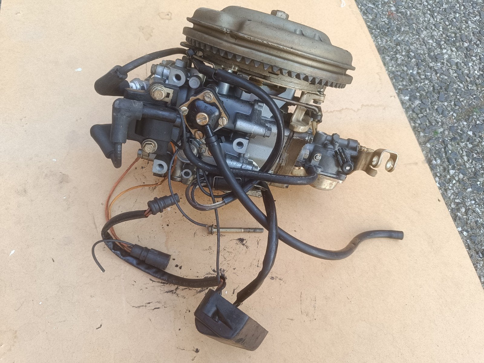 Evinrude 4,5pk 2-takt buitenboordmotor motorblok, Watersport en Boten, Ophalen of Verzenden, Gebruikt, Motor en Techniek, Zeilboot of Motorboot