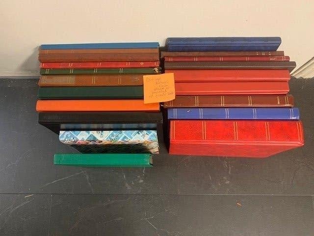 (20x) lege postzegel album zwarte bladen, Ophalen of Verzenden, Verzamelalbum