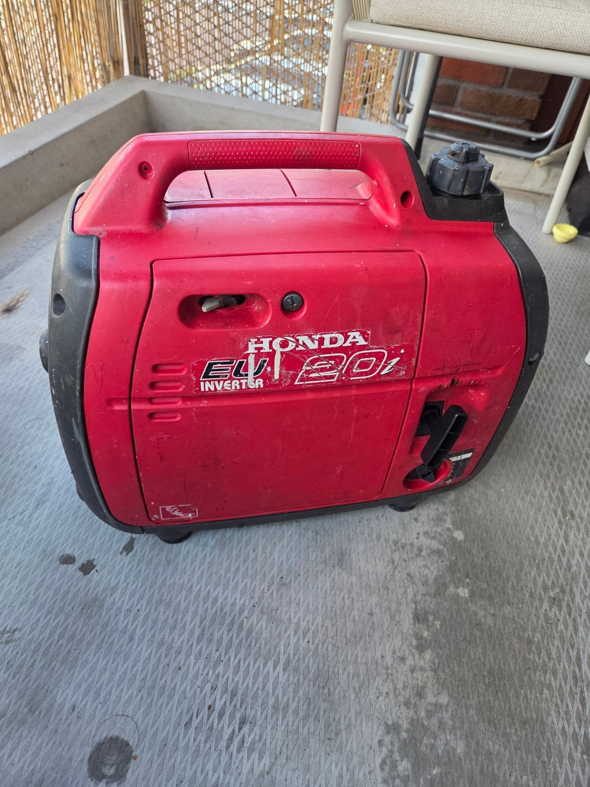 Honda EU20i Aggregaat Generator, Ophalen of Verzenden, Gebruikt, Minder dan 5 kVA, Benzine