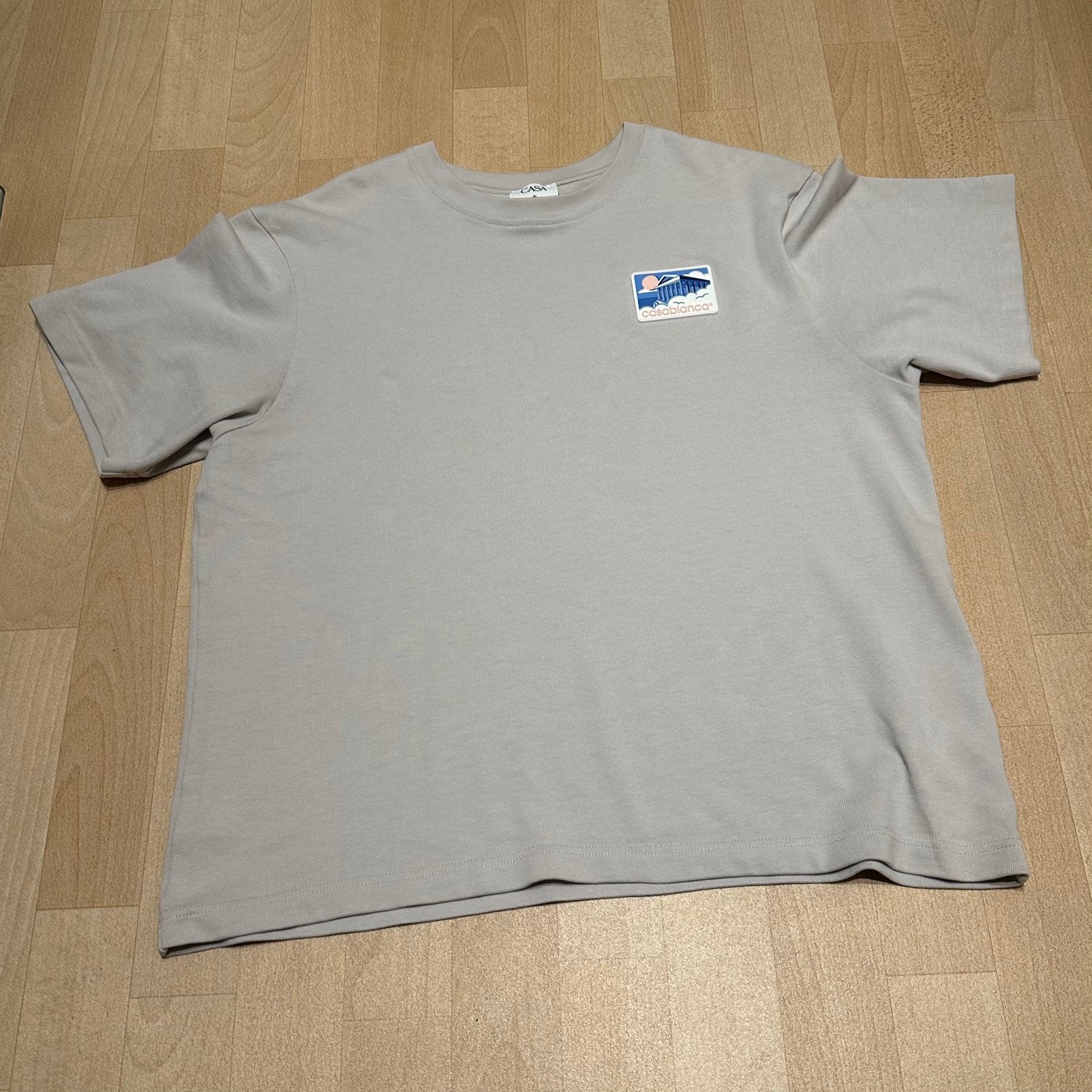 Te koop: Casablanca Tshirt mt L ZGAN, Ophalen of Verzenden, Zo goed als nieuw, Maat 52/54 (L), Grijs