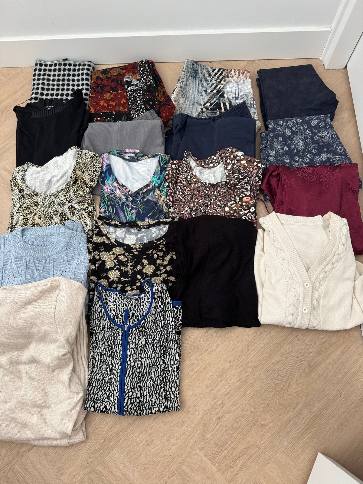 Grote kledingbundel: 20 stuks  dameskleding maat 42 of XL, Ophalen of Verzenden, Gedragen