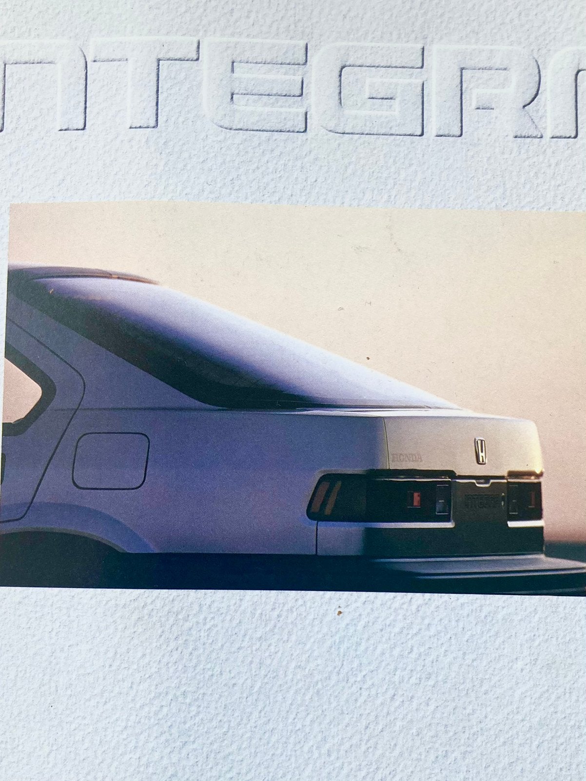 Honda Integra brochure 1987 14 pagina, Ophalen of Verzenden, Zo goed als nieuw, Honda