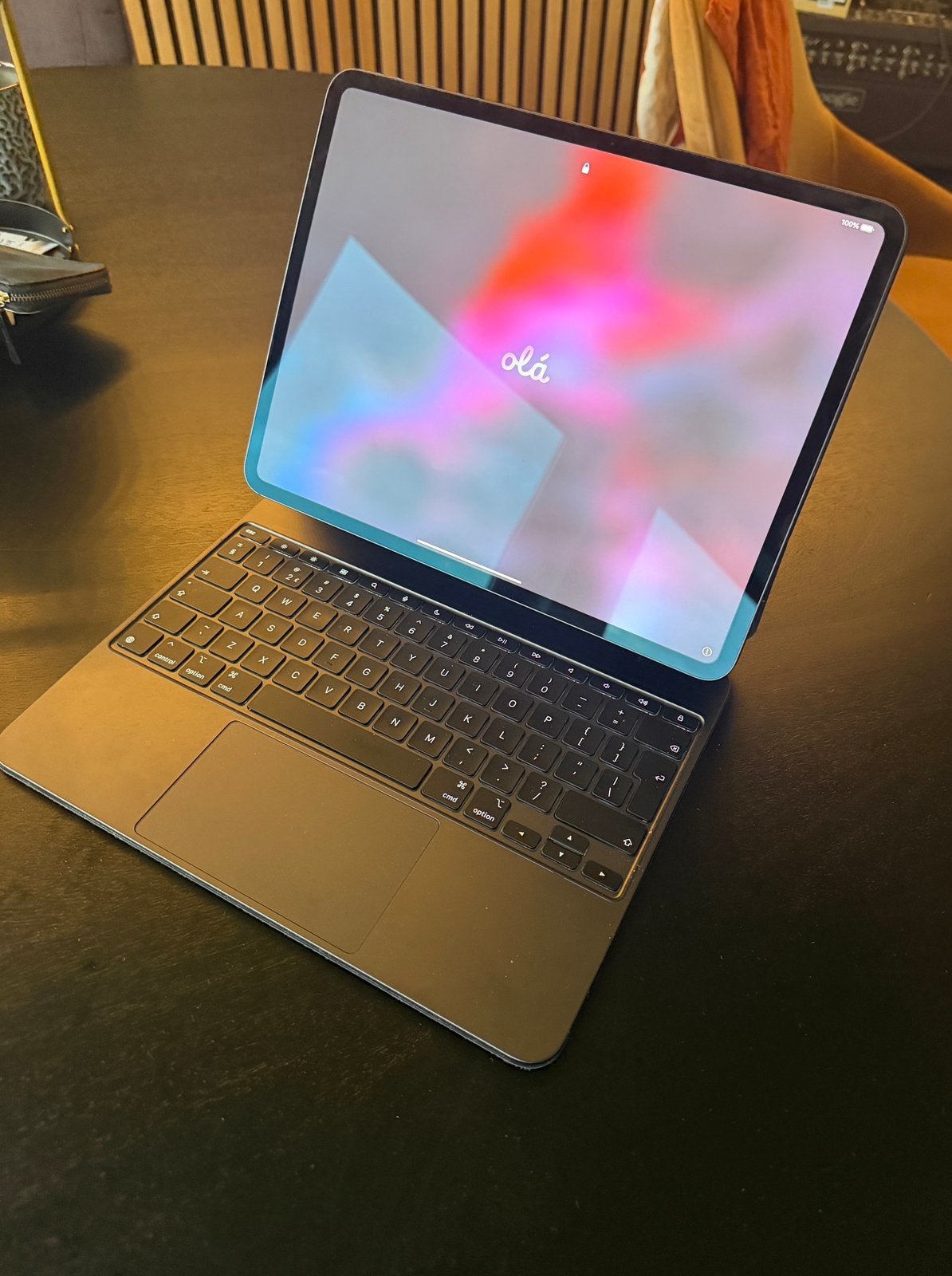 Apple Ipad pro Magic Keyboard M4 M5 2024, Computers en Software, Ophalen, Zo goed als nieuw, 13 inch, MacBook Pro