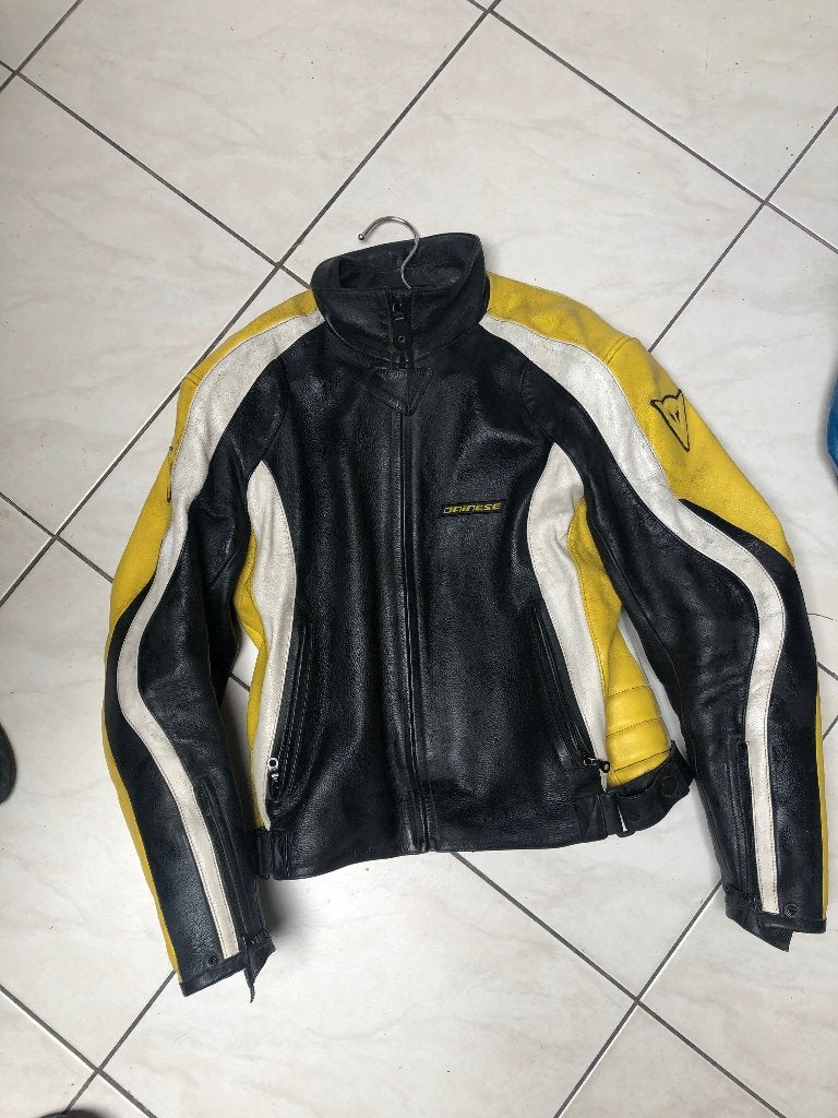 Dainese leren motorjas maat 52, Ophalen, Dainese, Dames, Jas | leer